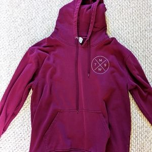 Maroon MW 1979 hoody